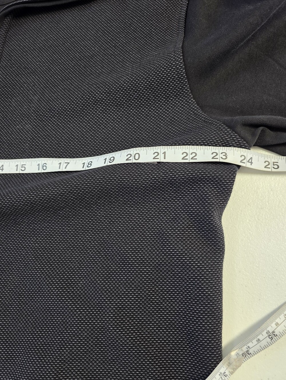 Ted Baker Men's XL Black Quarter Zip Pullover Cotton Blend Stretch Sweater - Picture 5 of 10